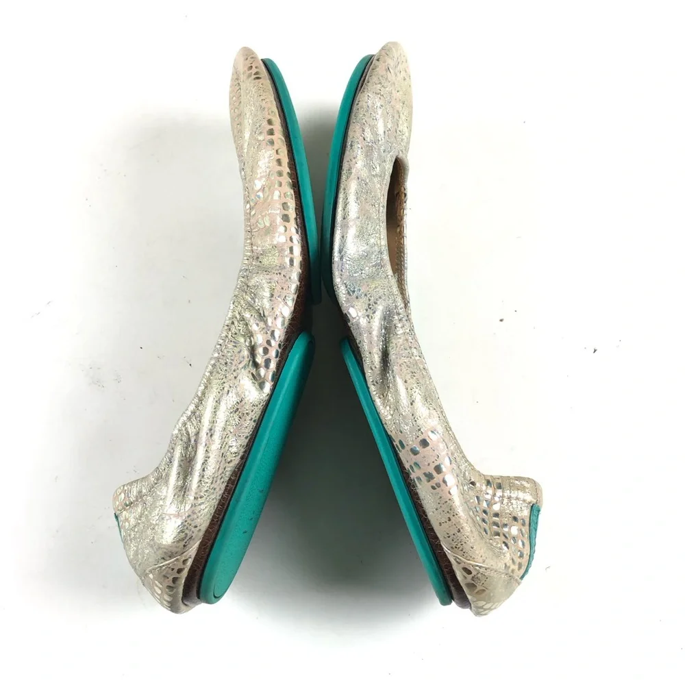 TIEKS Romantic Blush Ballet Flats Sz 9 - Picture 8 of 15